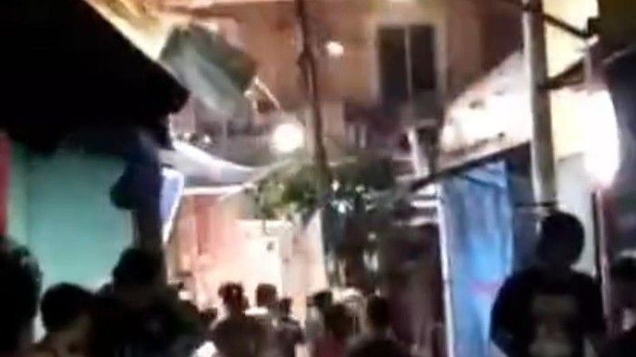 Dua kelomok pemuda di Makassar, Sulsel tawuran.