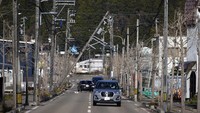 Seperti diketahui, gempa bumi mengguncang Jepang pada Senin (1/1/2024) lalu. Otoritas Jepang mencatat gempa itu berkekuatan Magnitudo 7,6 sedangkan Survei Geologi Amerika Serikat atau USGS mencatat gempa itu berkekuatan Magnitudo 7,5. AP Photo/Hiro Komae.  