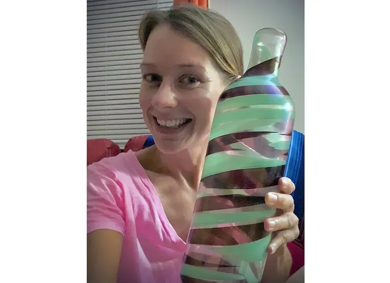 Jessica Vincent and Vase/Via AP