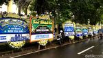 Jejeran Karangan Bunga dari Jokowi dan Sejumlah Tokoh untuk Rizal Ramli