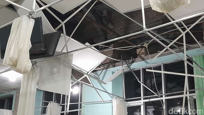 Kerusakan di RSUD Sumedang dampak gempa
