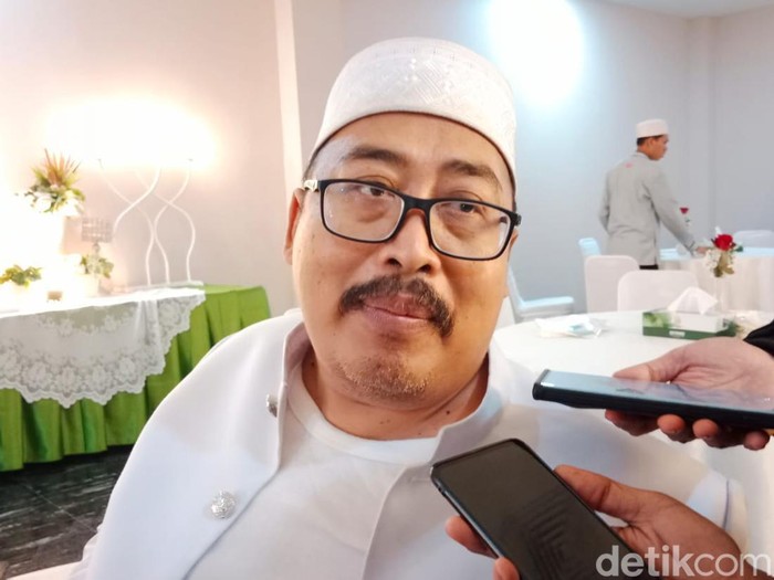 Ketua PBNU KH Ahmad Fahrur Rozi atau Gus Fahrur saat ditemui di Surabaya.