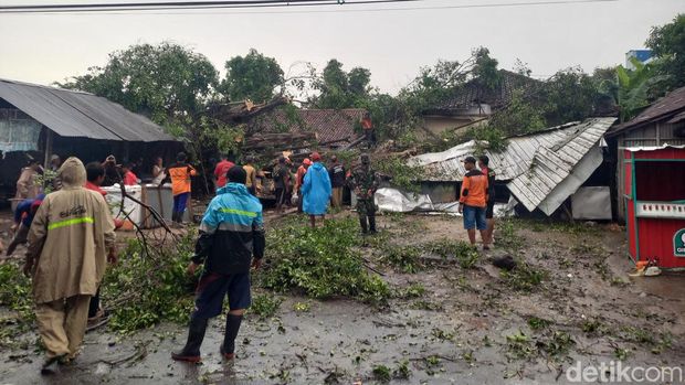 Kondisi Pasar Combongan, Kecamatan/kabupaten Sukoharjo, Rabu (3/1/2024).