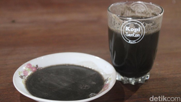 Kopi santen, minuman unik khas Desa Jepangrejo, Blora. Foto diunggah Rabu (3/1/2024).