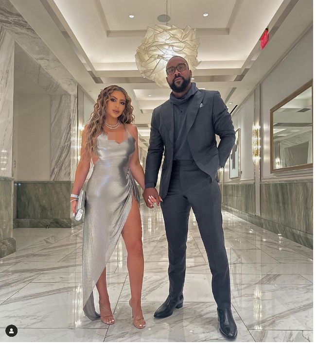 Marcus Jordan dan Larsa Pippen diketahui kencan sejak September 2022. Pada Agustus 2023, Larsa dikabarkan tunangan dengan Marcus karena cincin berlian yang dipakainya. Namun kabar tersebut dibantah. Foto: Dok. Instagram larsapippen, heirmj523