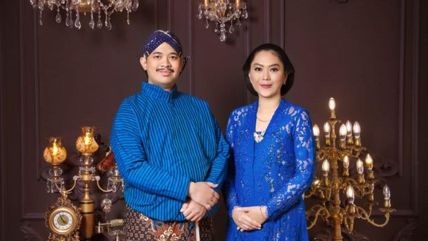 Putra Paku Alam X, BPH Kusumo Kuntonugroho dengan dr. Laily Annisa Kusumastuti.