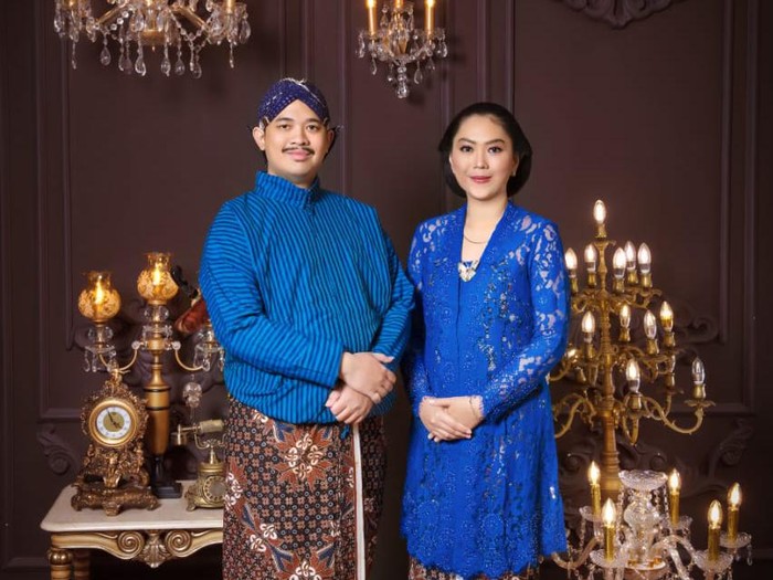 Putra Paku Alam X, BPH Kusumo Kuntonugroho dengan dr. Laily Annisa Kusumastuti.