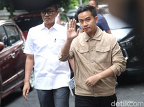 Potret Gibran Tiba di Bawaslu, Bakal Klarifikasi Bagi-bagi Susu Saat CFD