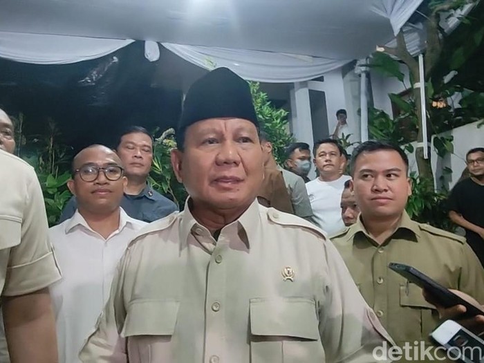 Prabowo Subianto (Annisa Aulia Rahim/detikcom)