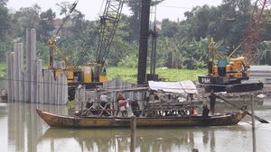 Progres Jembatan Jongbiru yang Jadi Akses Bandara Kediri