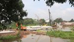 Progres Jembatan Jongbiru yang Jadi Akses Bandara Kediri