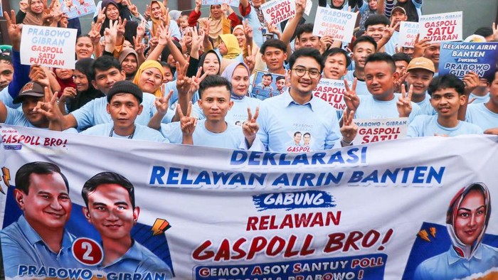 Relawan Airin Siap Menangkan Prabowo-Gibran di Banten (dok.ist)