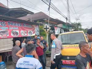 Bendahara Samsat Empat Lawang Ditikam Perampok saat Makan di Kedai