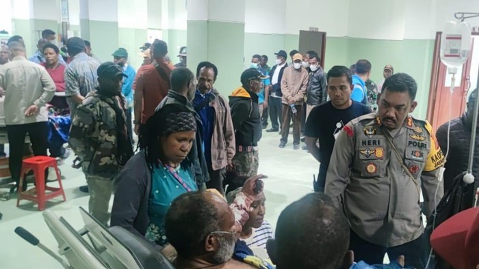 Warga bentrok di Jayawijaya tewaskan 2 orang.