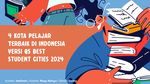 Infografis: 4 Kota Pelajar Terbaik di Indonesia Versi QS Best Student Cities 2024