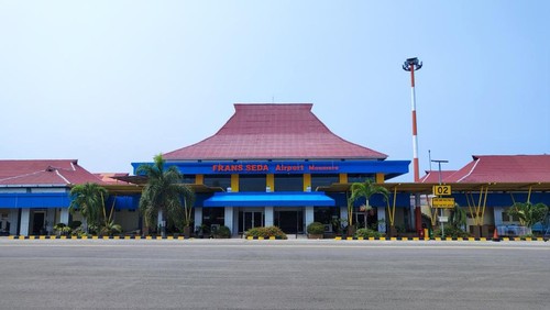 Bandara Frans Seda Maumere di Kabupaten Sikka Nusa Tenggara Timur