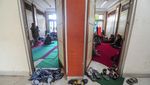 Banjir, Warga Sungai Penuh Ngungsi di Bekas Gedung DPRD