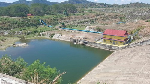 Bendungan Batu Bulan, Sumbawa, NTB. (Tangkapan layar Google Earth/lae_ tupang)