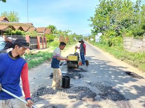 Viral Jalan di Pati Rusak Picu Kecelakaan, Pemkab Turun Tangan
