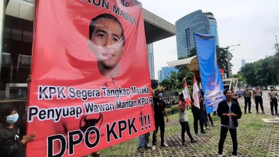 Dukungan untuk KPK Tuntaskan-Tangkap Harun Masiku