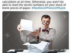 Deretan Foto Stok Pekerjaan yang Konyol Bikin Ngakak