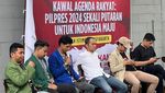 Kala Mahasiswa Yogyakarta Kopdar Kawal Pemilu Sekali Putaran