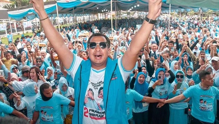 Kegiatan TKD Prabowo-Gibran Sumut dihadiri ribuan warga