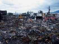 Kondisi Kota di Jepang yang Terbakar Imbas Gempa Bumi