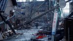 Kondisi Kota di Jepang yang Terbakar Imbas Gempa Bumi