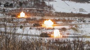 Korsel-AS Gelar Latihan Militer Gabungan di Zona Demiliterisasi