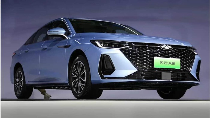 Mobil sedan hybrid Chery Fengyun A8. Mobil sedan hybrid Chery Fengyun A8.