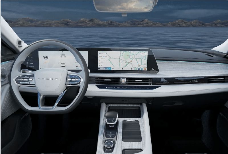 Mobil sedan hybrid Chery Fengyun A8.