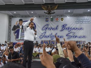 Momen Anies Sambangi Ciamis, Disambut Antusias Warga