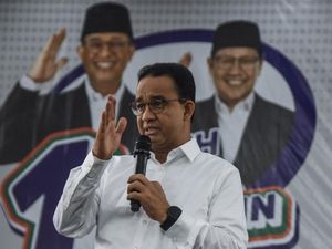 Respons Anies soal Pertemuan Empat Mata Jokowi dan Prabowo