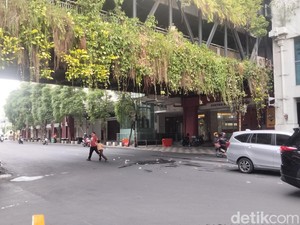 Aksi Buruh Bubar, Jalan Tunjungan Kembali Lancar