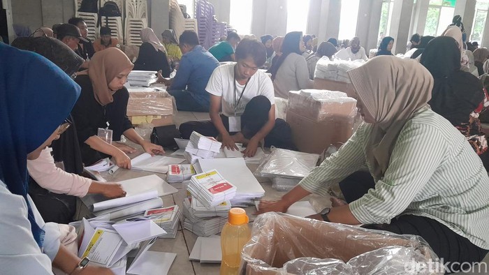 Para pelipat suara Pemilu 2024.