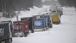 Potret Swedia Alami Cuaca Dingin Ekstrem, Suhu di Bawah Minus 40
