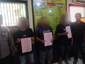 3 Anggota Komplotan Penggelapan Mobil Rental di Tulungagung Ditangkap