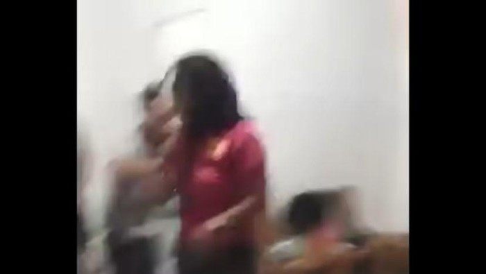 Viral perkelahian di sebuah rumah Makassar