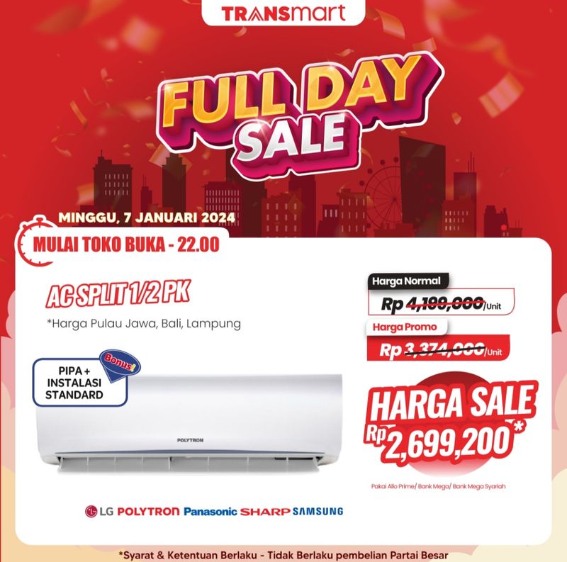 AC diskon di Transmart