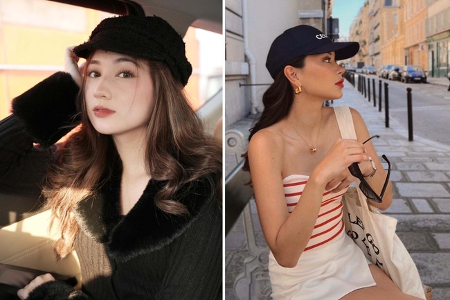 Bagaimana ketika tampil dengan topi? Mana menurutmu yang lebih manis dan stylish? Foto: Instagram