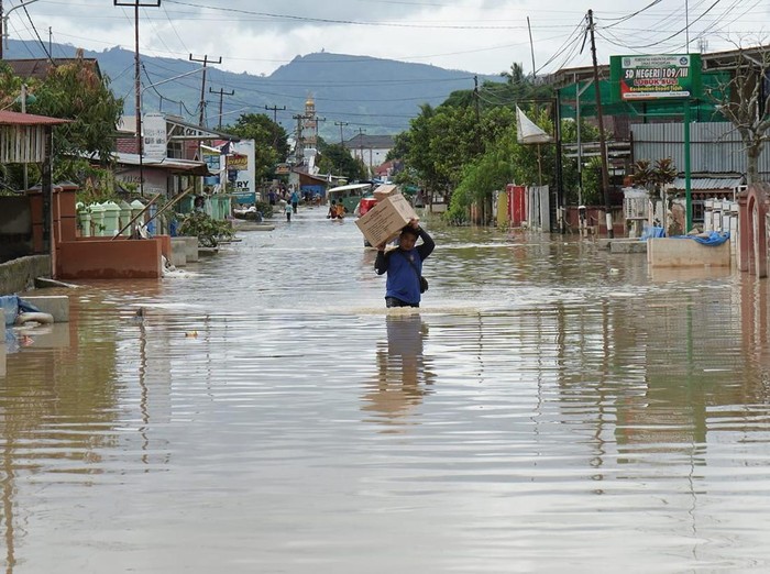 Banjir di daerah Kerinci Jambi