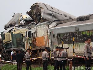 PT KAI Masih Tunggu Investigasi KNKT Soal Penyebab Tabrakan Kereta Api
