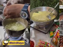 Ada Indomie di Acara Kondangan, Para Tamu Heboh Antre!