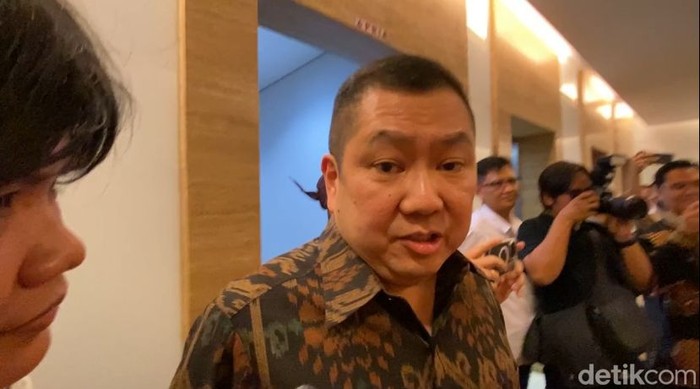 Ketum Perindo Hary Tanoesoedibjo. (Dwi Rahmawati/detikcom)