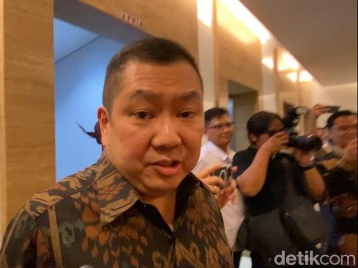 Ketum Perindo Hary Tanoesoedibjo. (Dwi Rahmawati/detikcom)