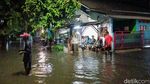 Komplek Pamulang Indah Tangsel Banjir Malam Ini