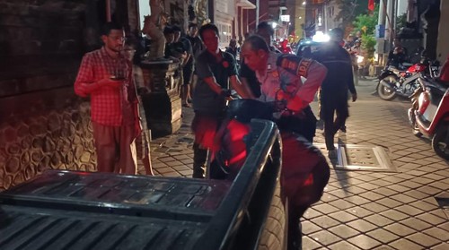 Lokasi jurnalis asal India, Amjals Guora, menjadi korban jambret di kawasan wisata Kuta, Kabupaten Badung, Bali. (Dok. Polresta Denpasar)