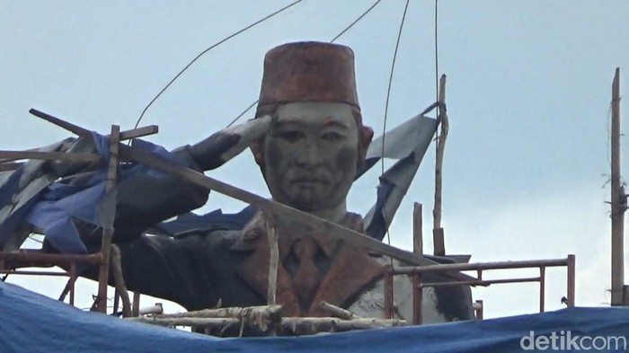 Patung Bung Karno di Banyuasin siap diresmikan
