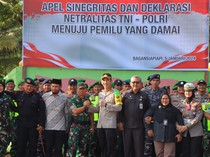Kompak Kapolres-Dandim Bersinergi Jaga Pemilu Damai hingga Tangani Banjir